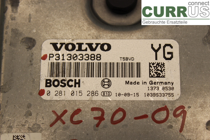 VOLVO XC70 08-13 Motorsteuergerät (ECU) P31303388