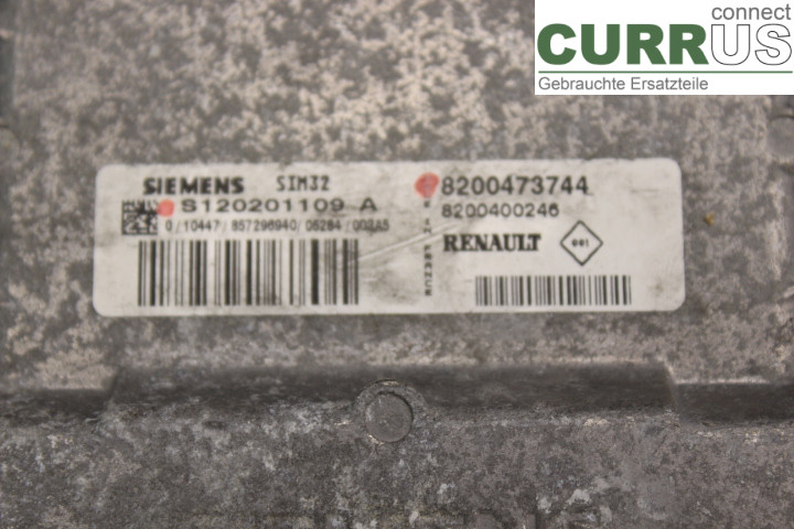 RENAULT CLIO II    01-08 Unité de contrôle moteur (ECU) 8200400246 