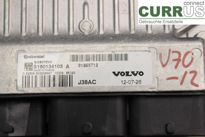 VOLVO V70      08-13 Engine Control Unit (ECU) 31355712 
