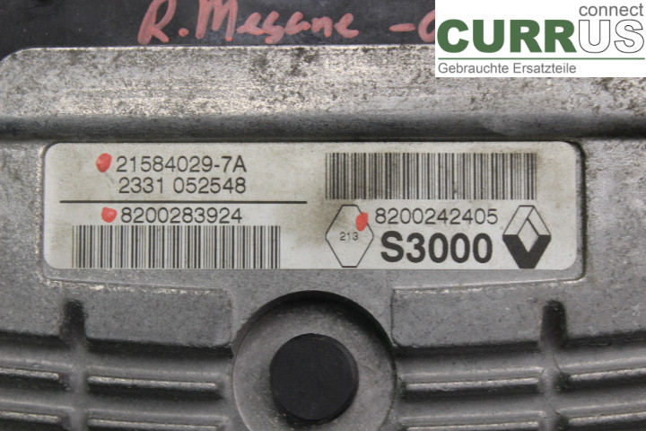 RENAULT MÉGANE II  03-05 Engine Control Unit (ECU) 8200242405 
