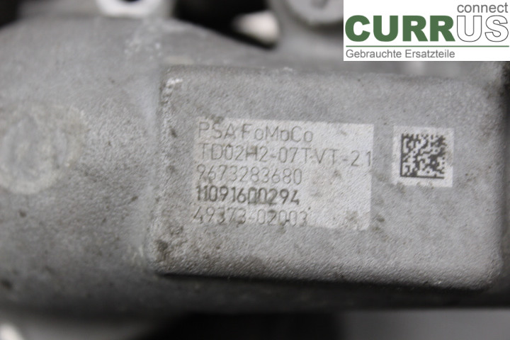 PEUGEOT PARTNER   08-15 Turbocompresseur 9673283680 1.6HDi/9HF
