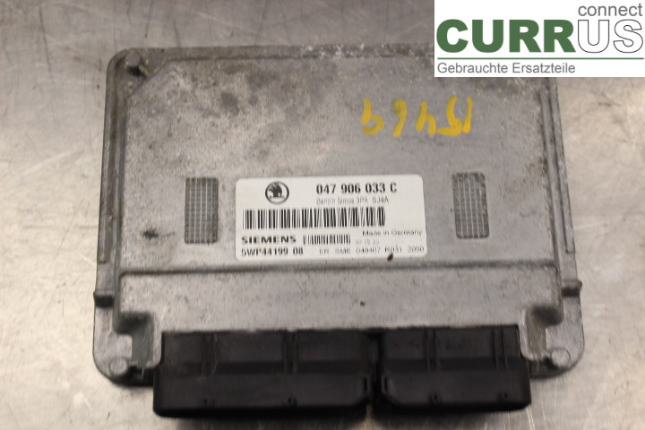 SKODA FABIA    99-07 Engine Control Unit (ECU) 047906033C 1,4i/AQW