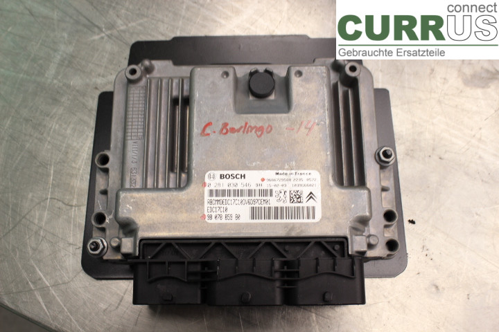 CITROEN BERLINGO 08-18 Engine Control Unit (ECU) 9807885980