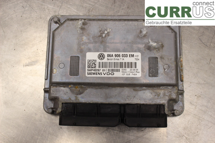 VW GOLF V      04-09 Engine Control Unit (ECU) 06A906033EM 1.6i/BSE