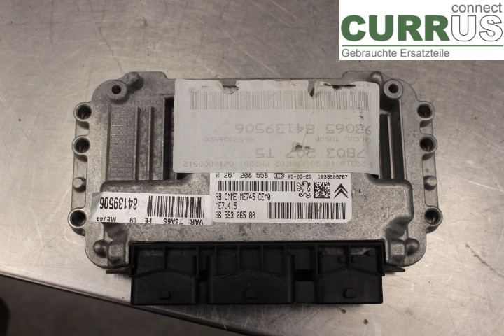 PEUGEOT 307     01-05 Engine Control Unit (ECU) 9659306580 1.6i/NFU