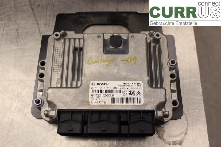 CITROEN BERLINGO  08-18 Engine Control Unit (ECU) 9664843780 