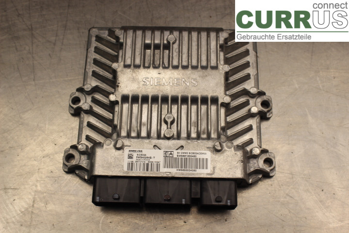 PEUGEOT 407 Engine Control Unit (ECU) 9655534080 2.0HDi/RHR