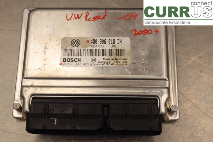 VW PASSAT      01-05 Unité de contrôle moteur (ECU) 4B0906018DH 