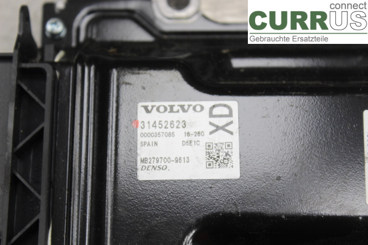 VOLVO V60 14-18 Unité de contrôle moteur (ECU) 31452623