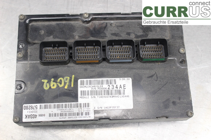 DODGE MAGNUM Engine Control Unit (ECU) P04896403AK 3.5i
