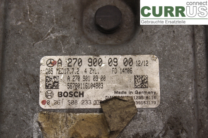 MB A-KLASS (W176)   13-18 Motorens styreenhed (ECU) A2709000900 