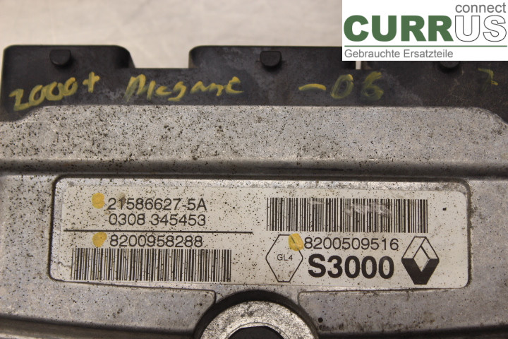RENAULT MÉGANE II  06-08 Engine Control Unit (ECU) 8200509516 