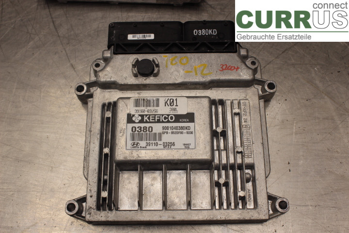 HYUNDAI i20   09-14 Motorens styreenhed (ECU) 3910003256 