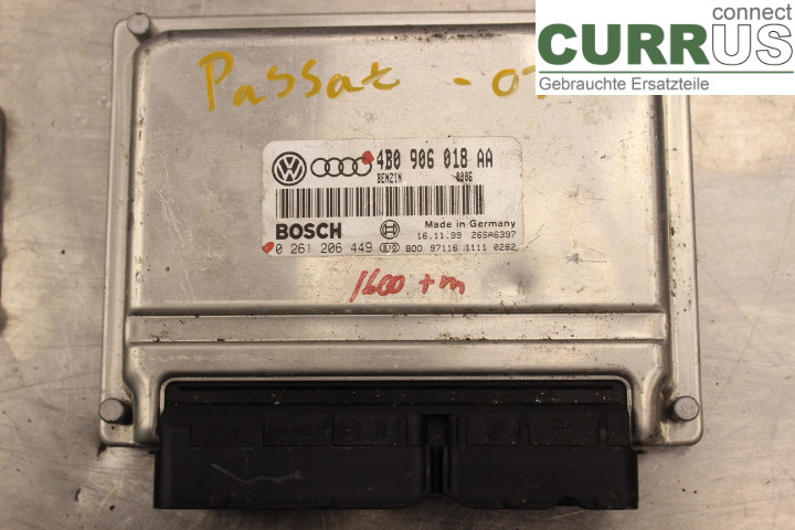 VW PASSAT      01-05 Unité de contrôle moteur (ECU) 4B0906018AA 