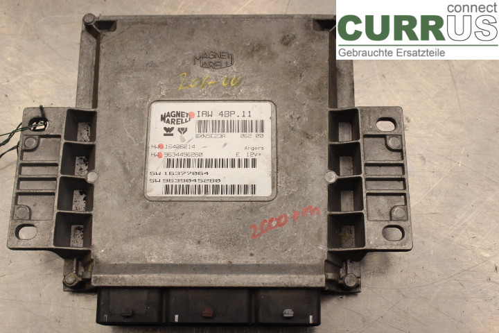 PEUGEOT 206  98-09 Engine Control Unit (ECU) 9634496280 