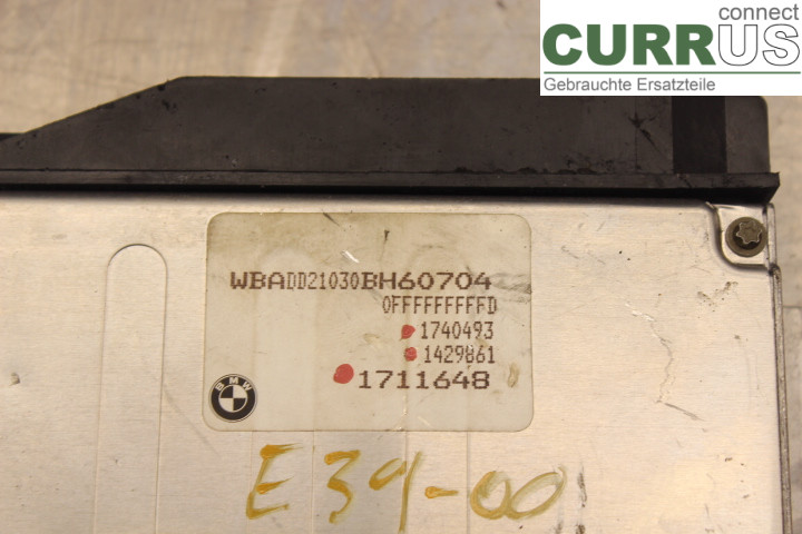 BMW 5 E39      95-04 Engine Control Unit (ECU) 1711648 