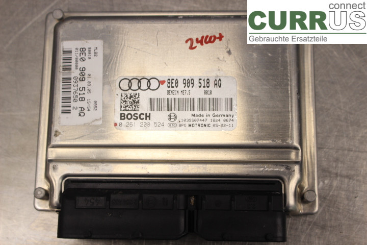 AUDI A4/S4  05-07 Engine Control Unit (ECU) 8E0909518AQ 