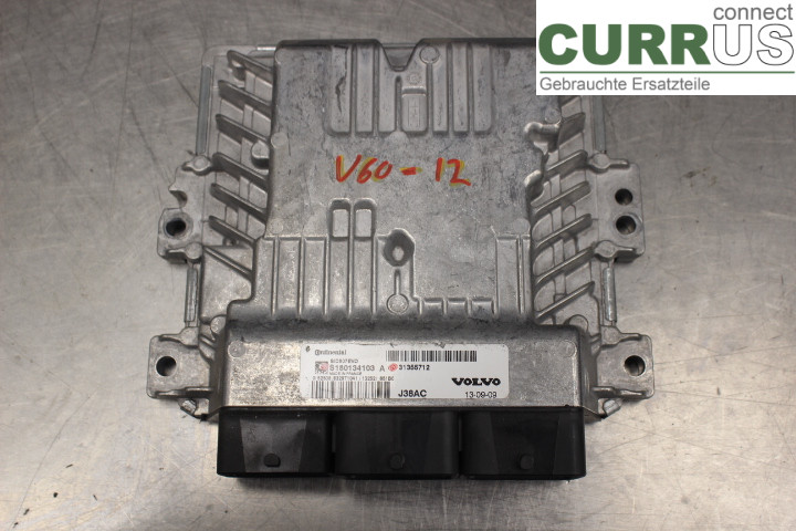 VOLVO V60  11-13 Engine Control Unit (ECU) 31355712 