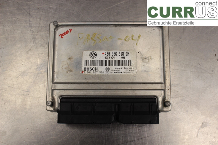 VW PASSAT      01-05 Unité de contrôle moteur (ECU) 4B0906018DH 