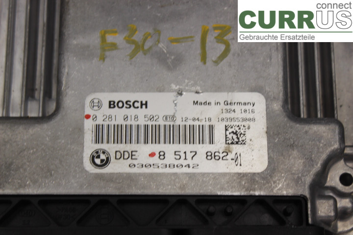 BMW 3 F30/F31/F80    12-19 Sterownik silnika (ECU) 851786201 