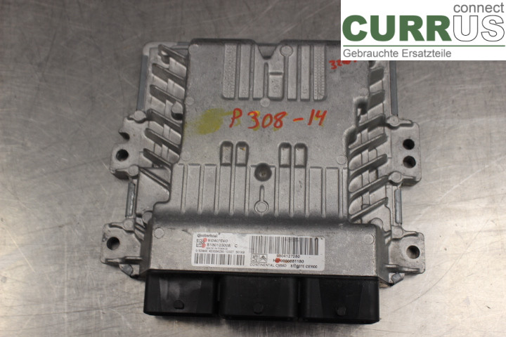 PEUGEOT 308 08-13 Engine Control Unit (ECU) 9666681180 