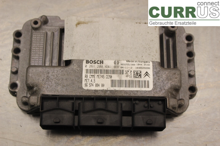 CITROEN C4 I   05-10 Engine Control Unit (ECU) 9657489480 1,6i/NFU