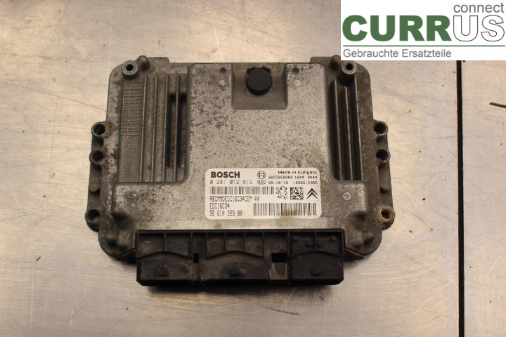 PEUGEOT PARTNER   03-08 Engine Control Unit (ECU) 9661032980 1.6HDi/9HX