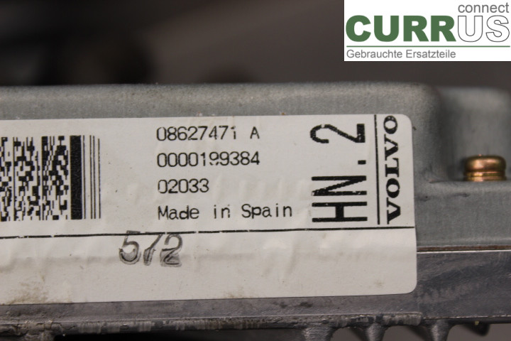 VOLVO S60      01-04 Engine Control Unit (ECU) 08627471A 2,4i/B5244S2
