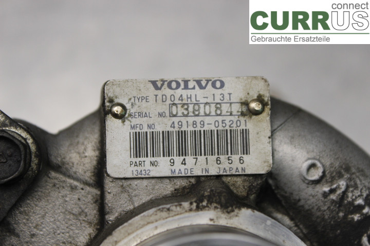 VOLVO S80      99-03 Turbolader 9471656 2.4T/B5244T3