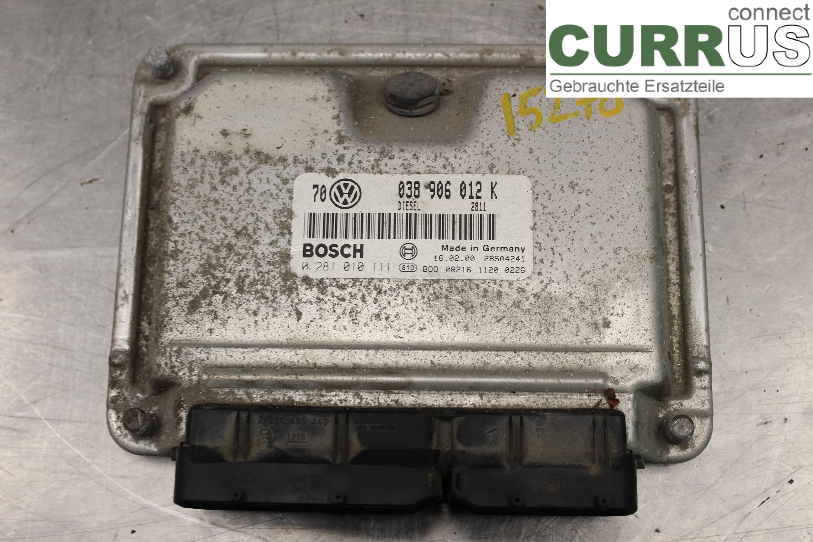 VW GOLF IV 98-06 Engine Control Unit (ECU) 038906012K AGR