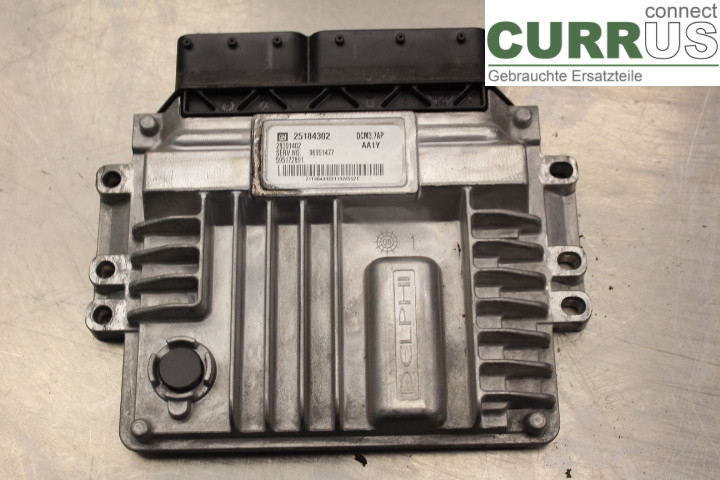 CHEVROLET CRUZE Motorens styreenhed (ECU) 25184302 2,0D/Z20D1