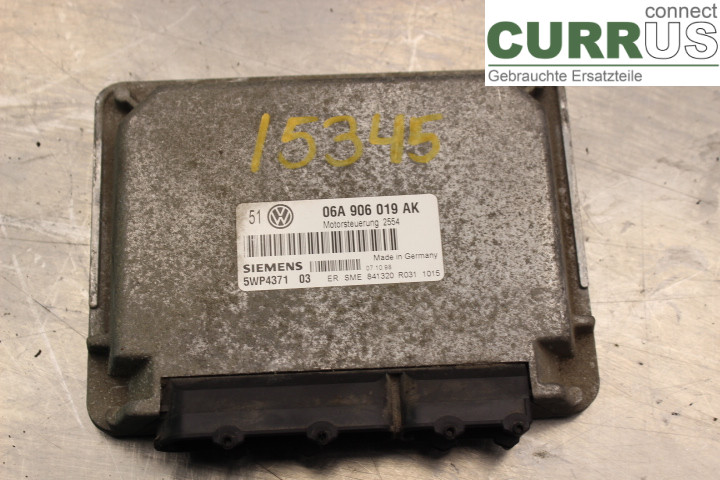 VW GOLF IV 98-06 Engine Control Unit (ECU) 06A906019AK 1.6i/AKL
