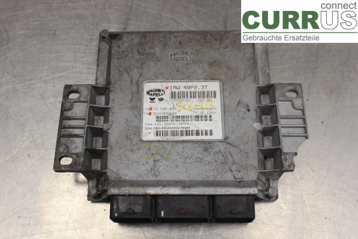 PEUGEOT 206  98-09 Engine Control Unit (ECU) 9644955480 