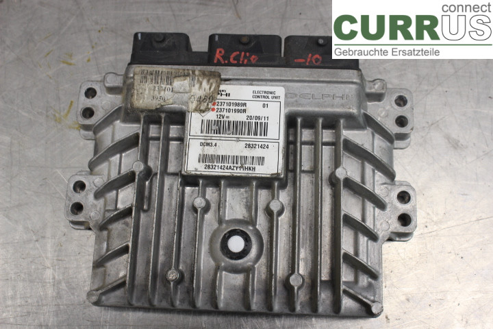 RENAULT CLIO III 09-12 Engine Control Unit (ECU) 237101990R