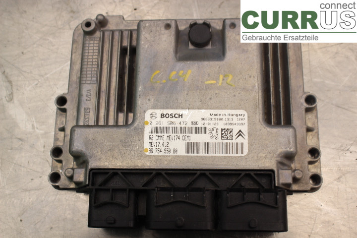 CITROEN C4 I   05-10 Motorsteuergerät (ECU) 9675495080 
