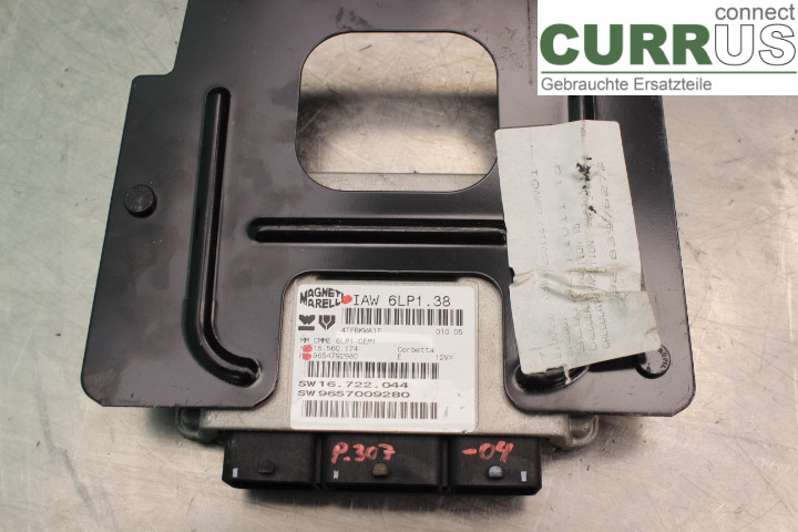 PEUGEOT 307     01-05 Unité de contrôle moteur (ECU) 9654792980 
