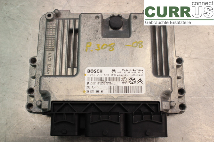 PEUGEOT 308 08-13 Engine Control Unit (ECU) 9664738680 