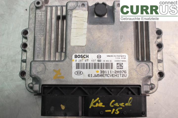 KIA CEED  12-18 Motorens styreenhed (ECU) 391112A976 