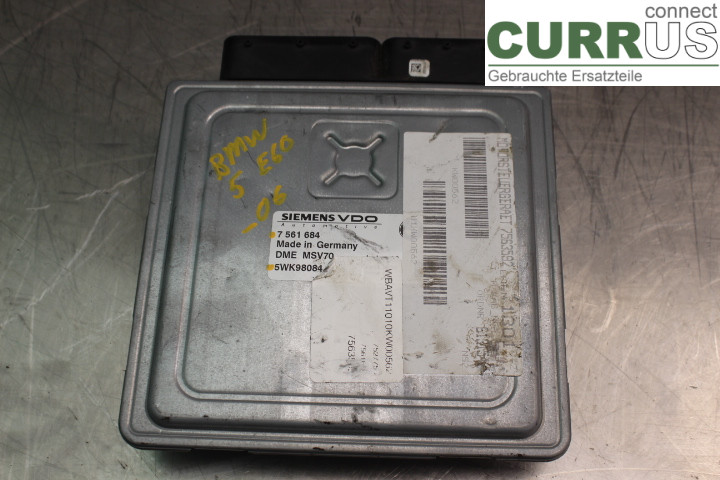 BMW 5 E60/61 Sed/Tou 02-10 Engine Control Unit (ECU) 7561684