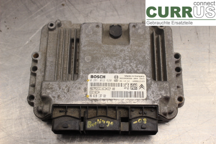 CITROEN BERLINGO  08-18 Engine Control Unit (ECU) 9661813780 