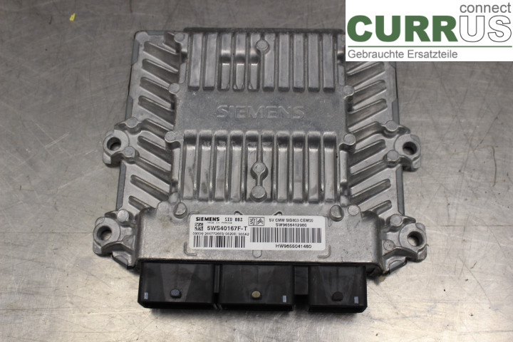 PEUGEOT 407 Engine Control Unit (ECU) 9656412980 2,0HDi/RHR