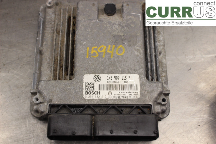 VW GOLF V      04-09 Engine Control Unit (ECU) 1K0907115F 2.0GTi/BWA