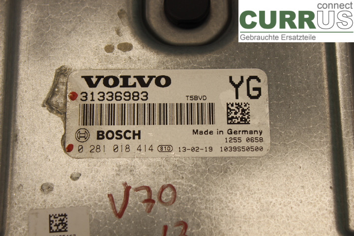 VOLVO V70      08-13 Engine Control Unit (ECU) 31336983 