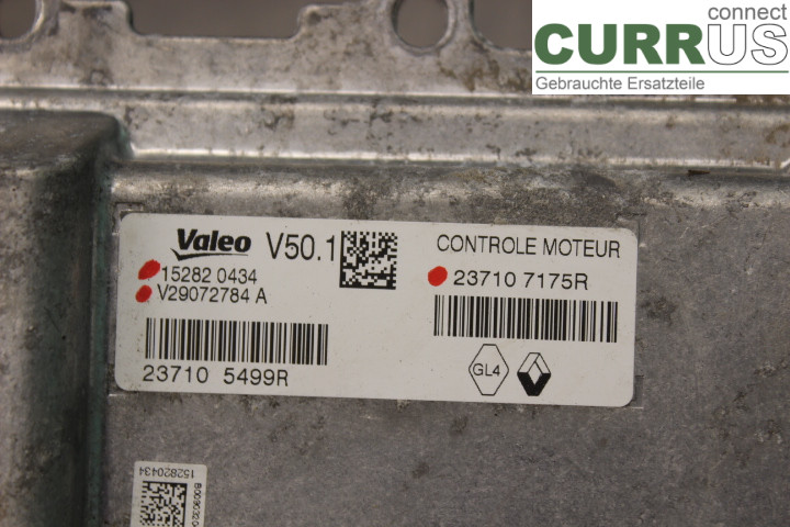 RENAULT CLIO IV   12-16 Engine Control Unit (ECU) 237107175R 