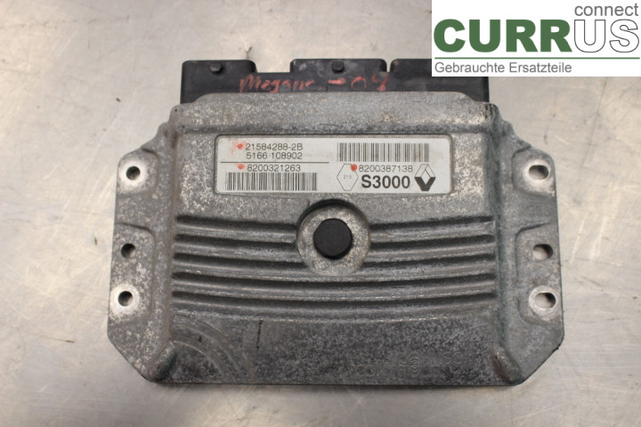 RENAULT MÉGANE II  03-05 Engine Control Unit (ECU) 8200387138 