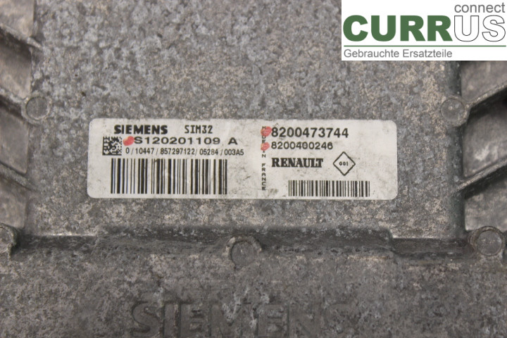 RENAULT CLIO III  06-09 Sterownik silnika (ECU) 8200400246 