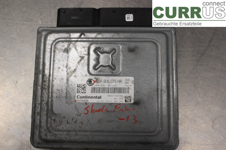 SKODA FABIA         07-14 Engine Control Unit (ECU) 03F906070HK 