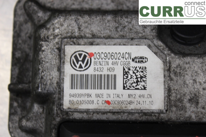 VW POLO       10-17 Engine Control Unit (ECU) 03C906024CN 
