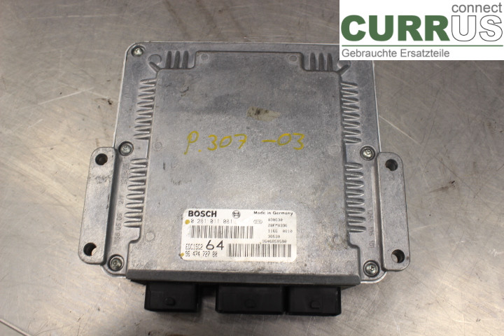 PEUGEOT 307     01-05 Engine Control Unit (ECU) 9647472780 