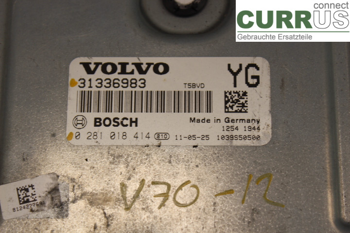 VOLVO V70      08-13 Engine Control Unit (ECU) 31336983 